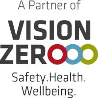 icon representing partnership with the global vision zero.